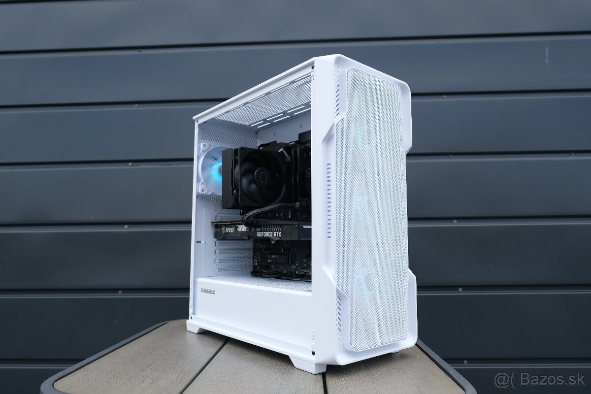 Herný PC, Ryzen 7 5800X, RTX 3060 Ti, 32GB RAM, SSD, 24m