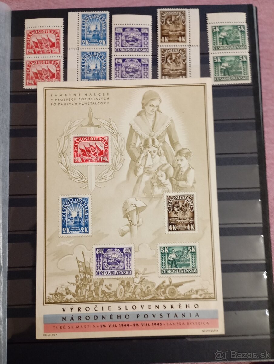 Album známok ČSR.