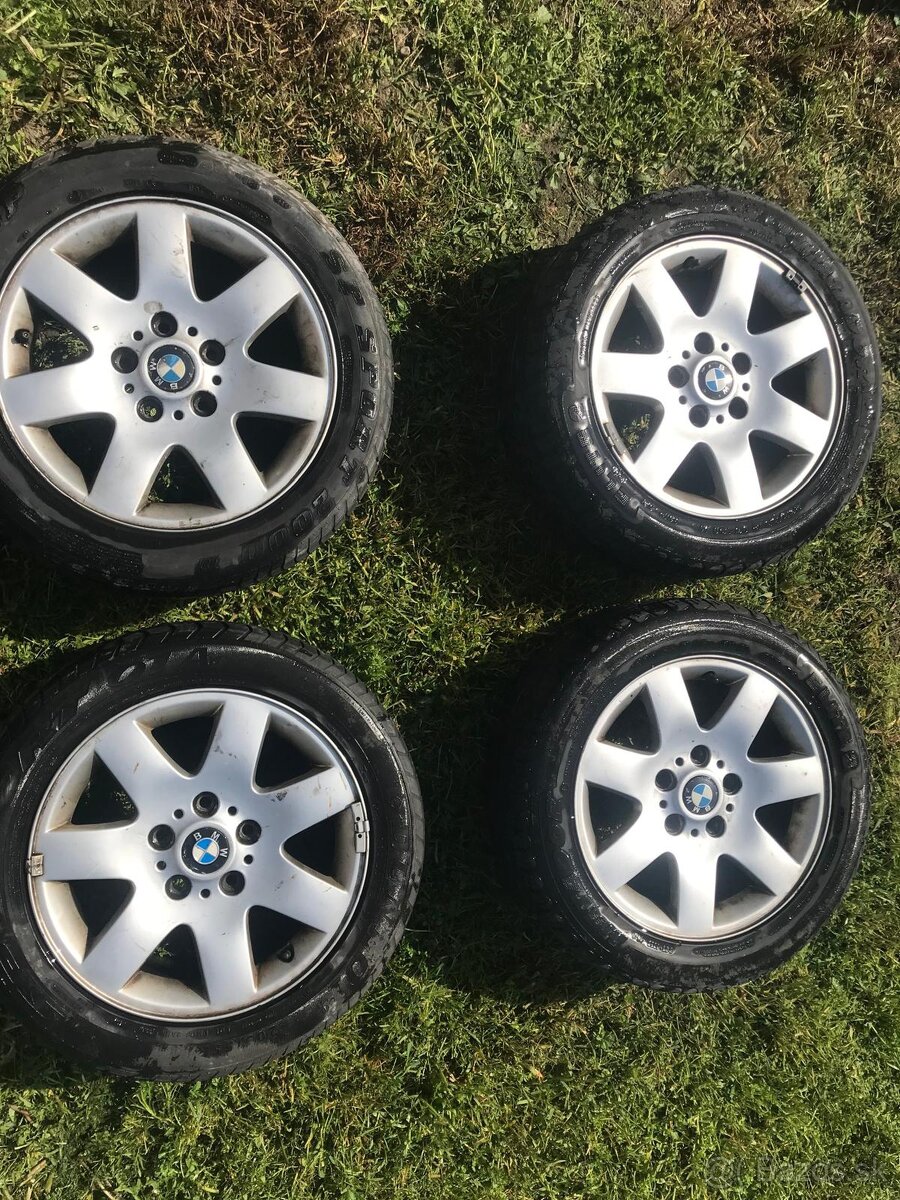 BMW preumatiky na liatinovych diskoch