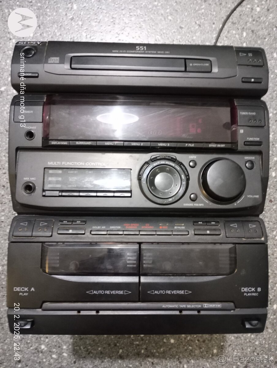 Sony MHC-551