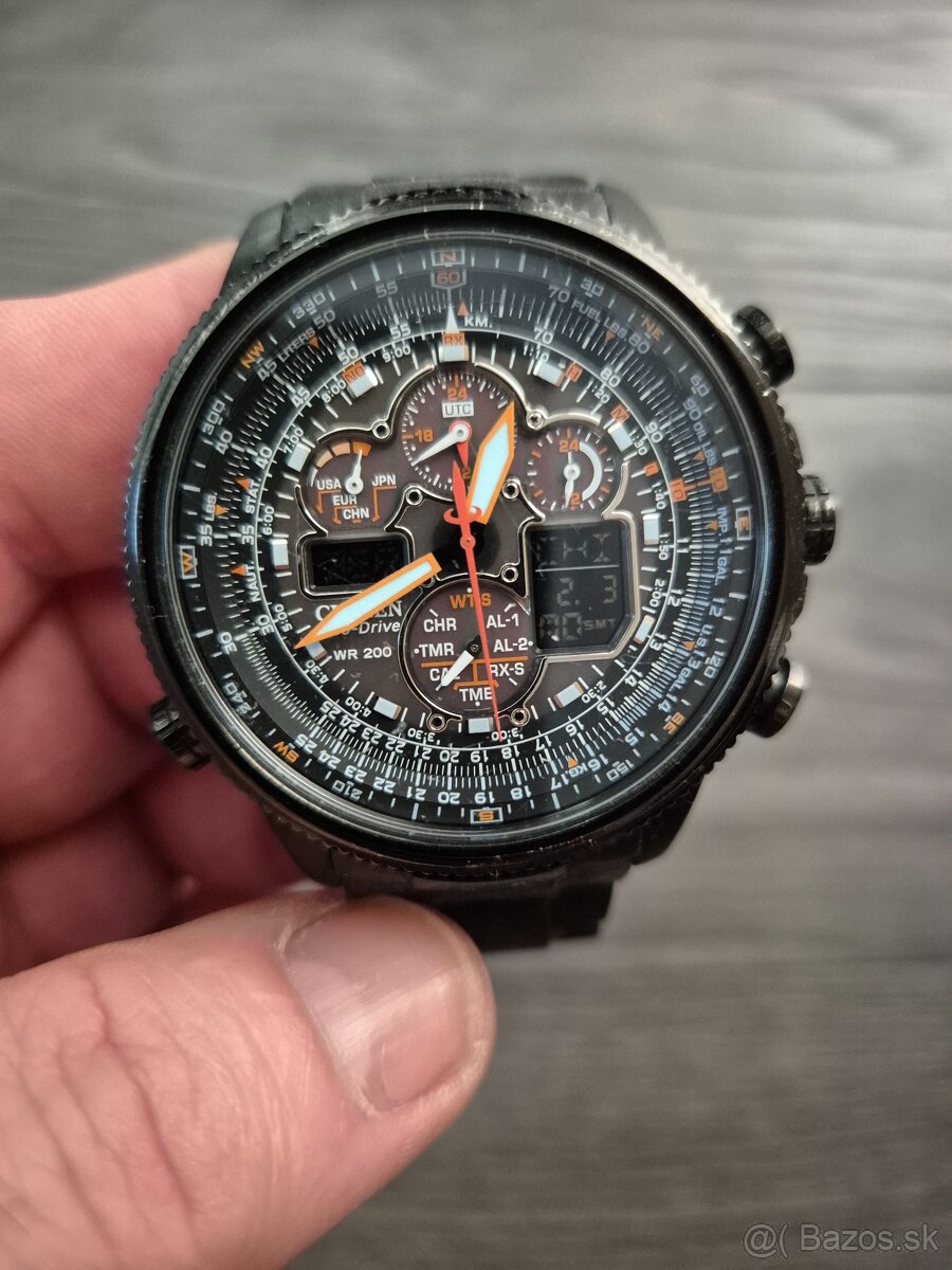 Citizen navihawk AT eco drive