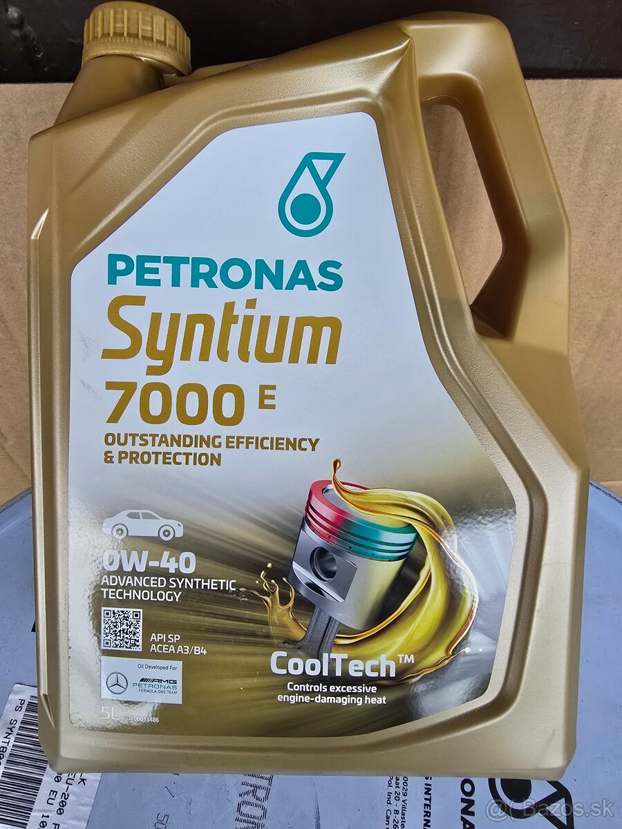 Olej Petronas 7000E 0w40 5litr.