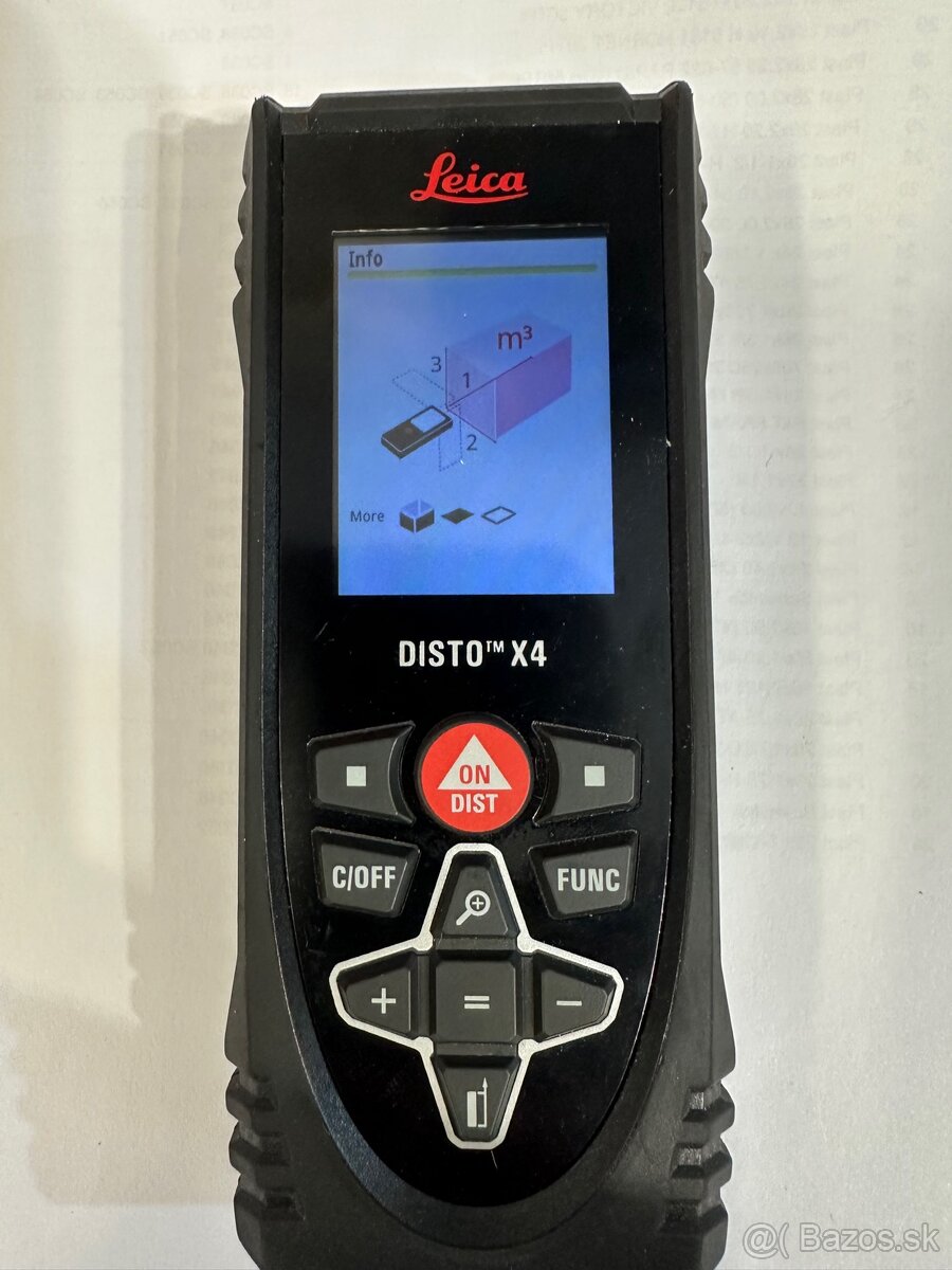 LASEROVÝ MERAČ LEICA DISTO X4