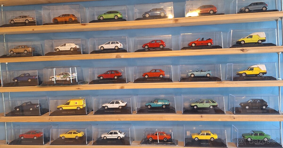 Škoda 1:43 Zberateľské modely