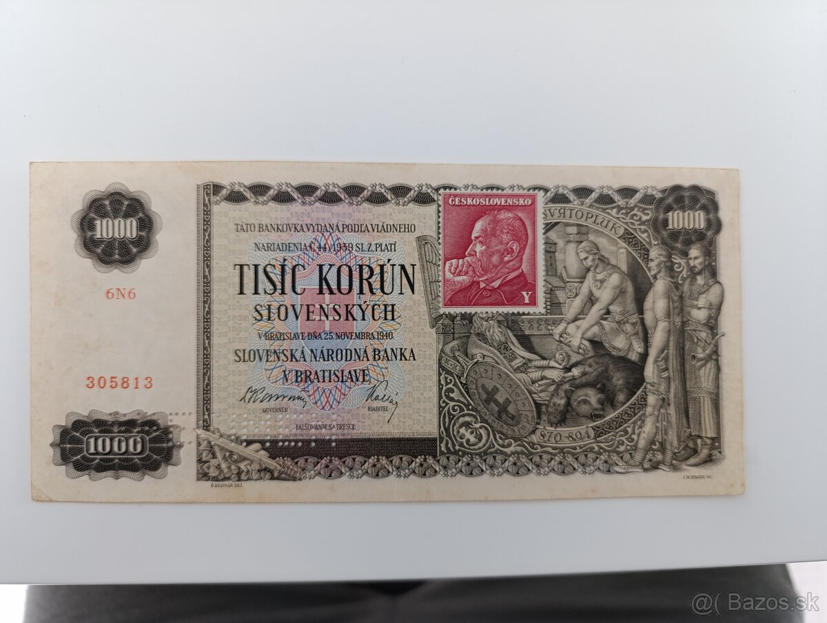 1000 korún 1940/45