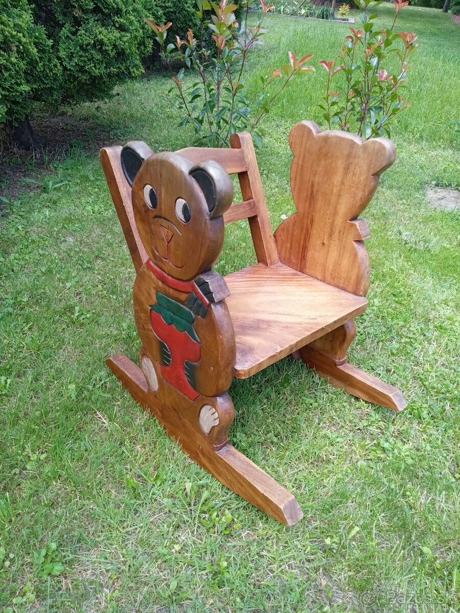 Detské hojdacie kreslo