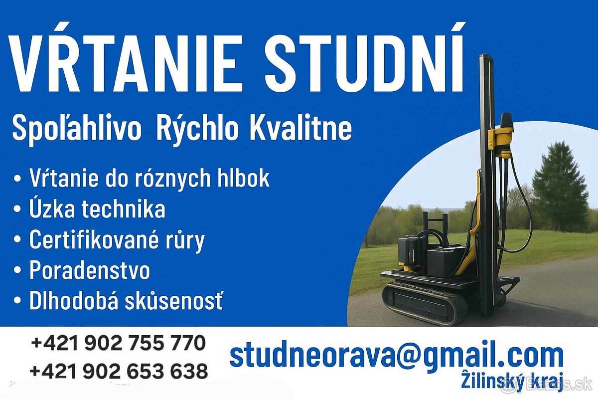 VRTANIE STUDNÍ