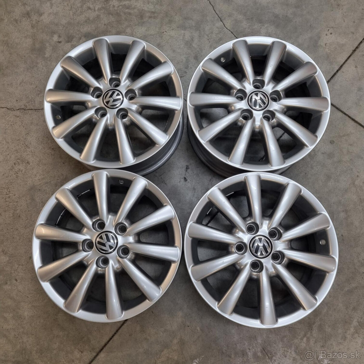 Volkswagen hliníkové disky 5x112 R16 7J ET59