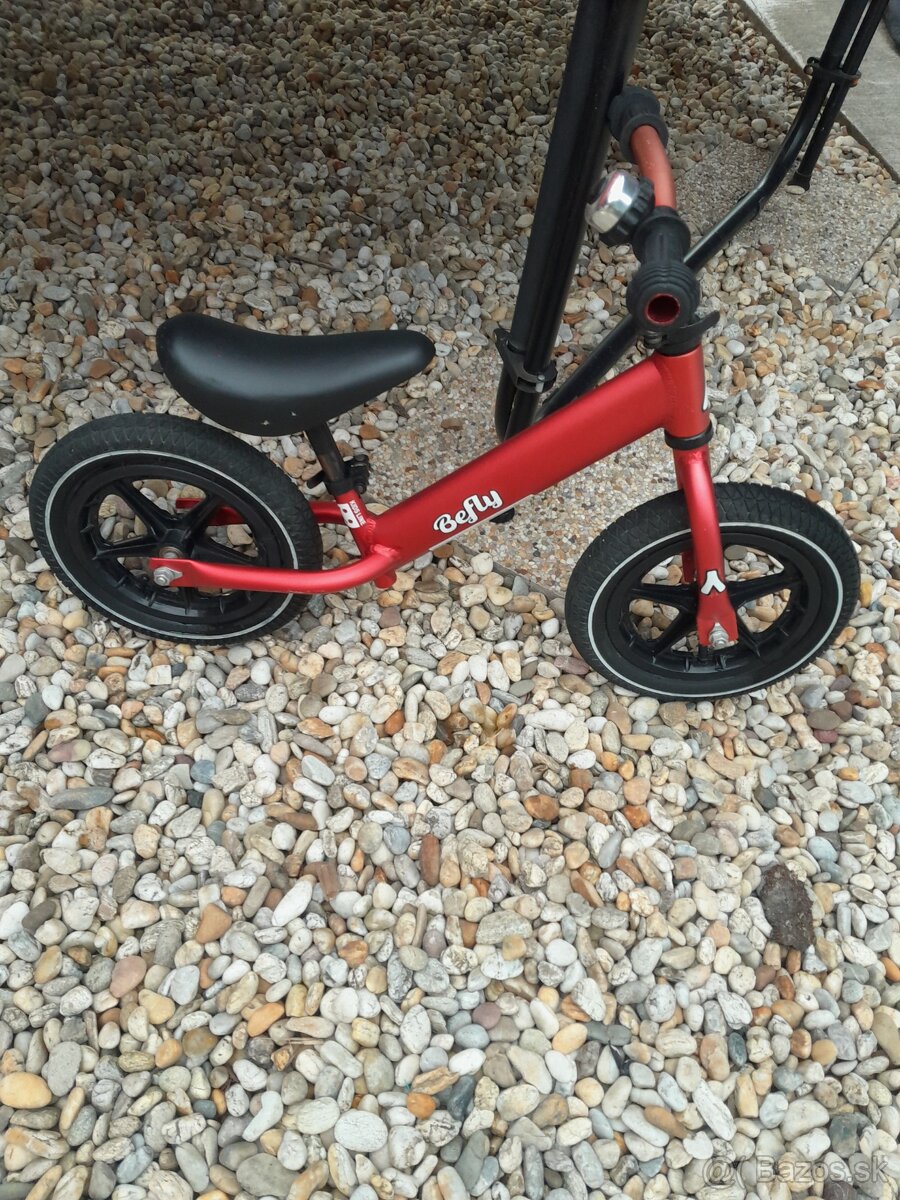 Odrážadlo BeFly LITTLE HERO red
