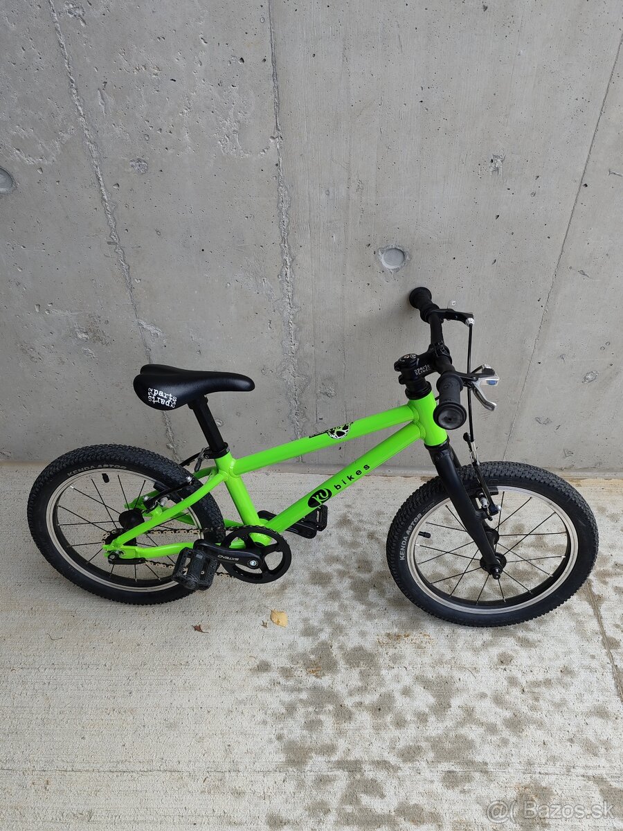 KUBIKES - detský bicykel 16L MTB zelená