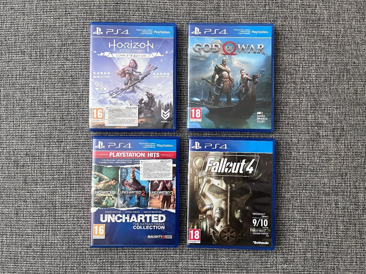 Hry na PS4, PS5