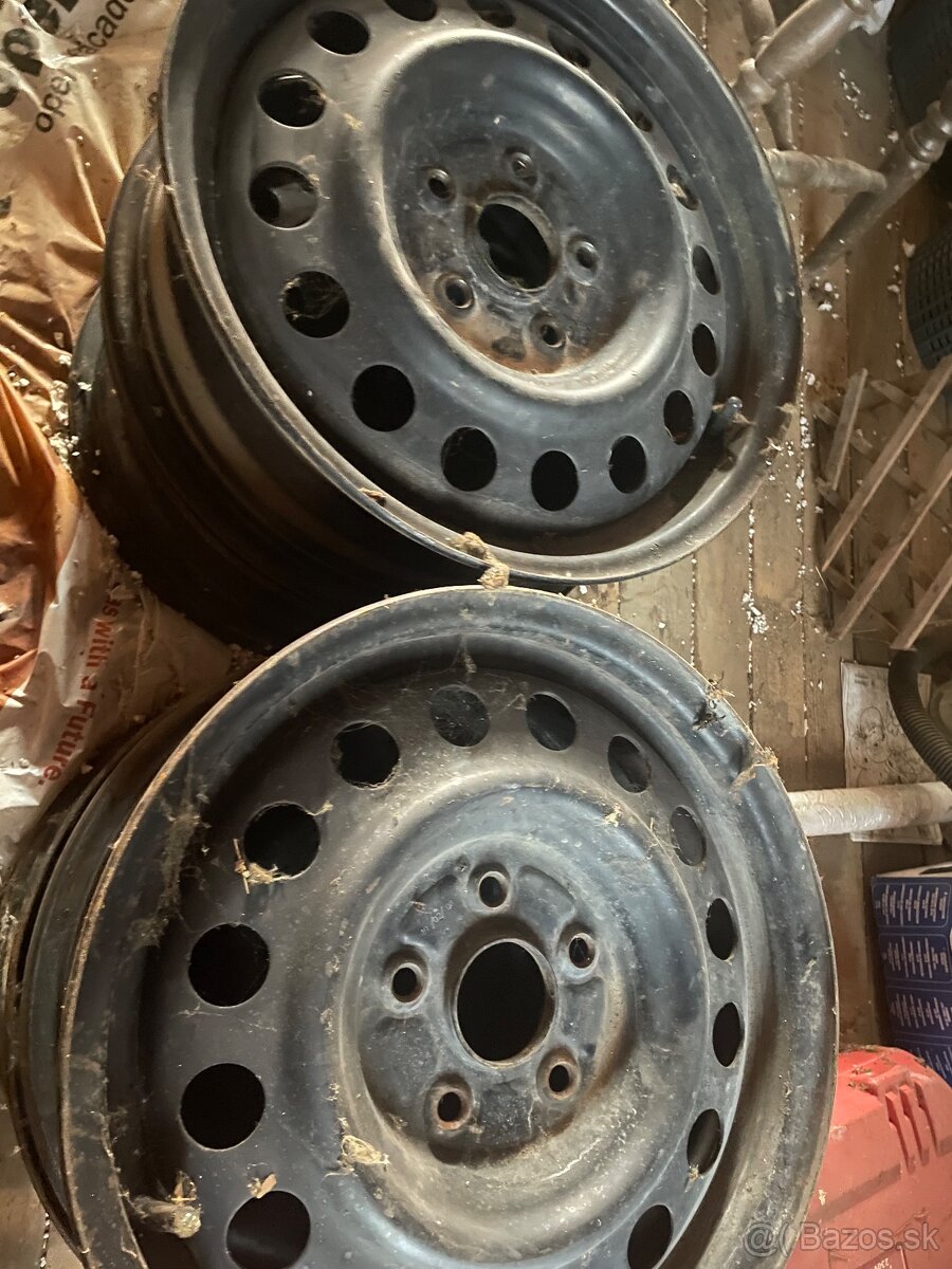 Plechove disky5x114.3 r16
