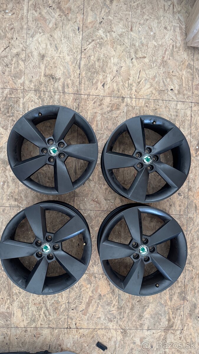 Predám originál Škoda disky R17 5x100 4ks