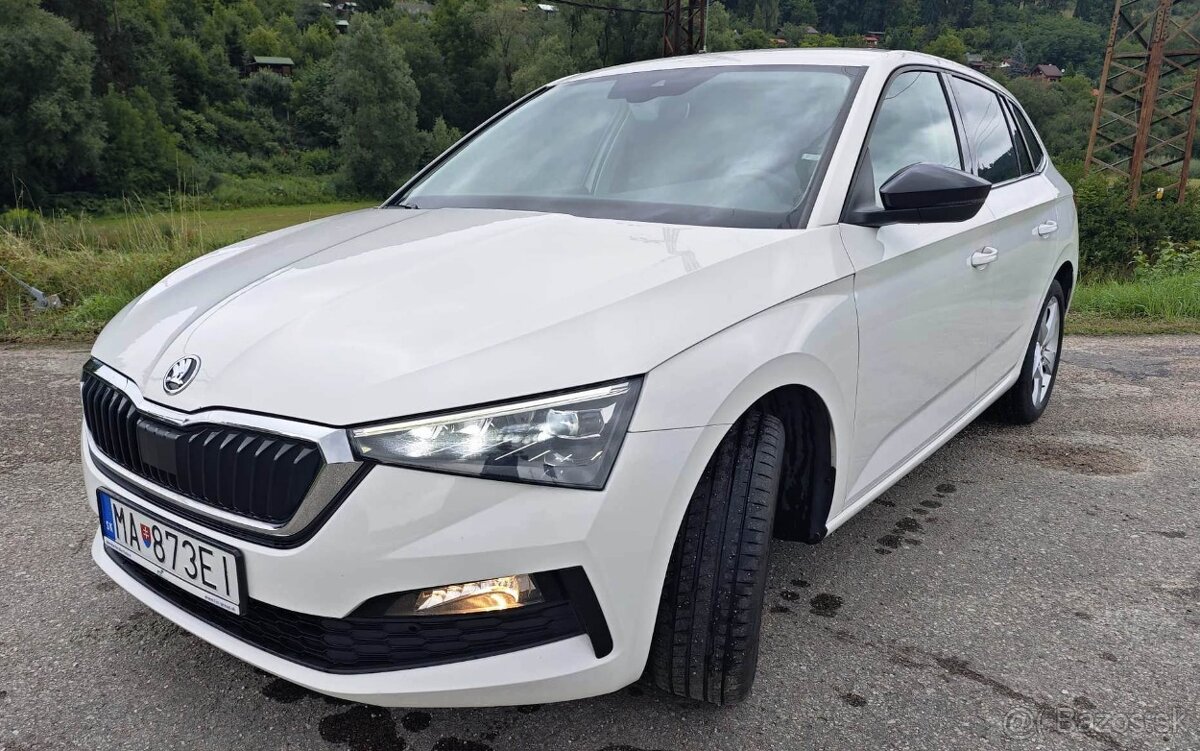 Škoda Scala 1.0 TSI, Ambition, Pôvodný lak, LED svetlomety