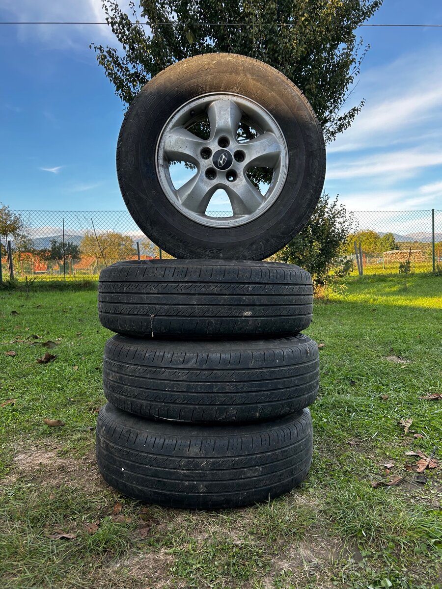 Predám Alu disky 225/70 R16