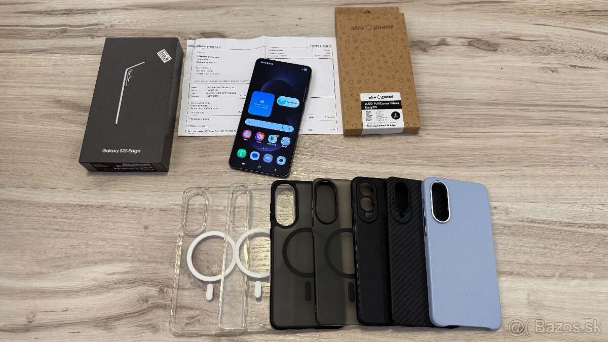 Vymenim Samsung S25 Edge 512gb + zaruka, skla, obaly