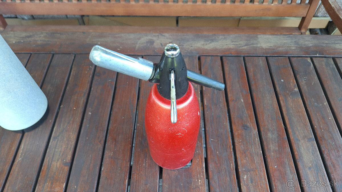 Retro sifón, sódovač