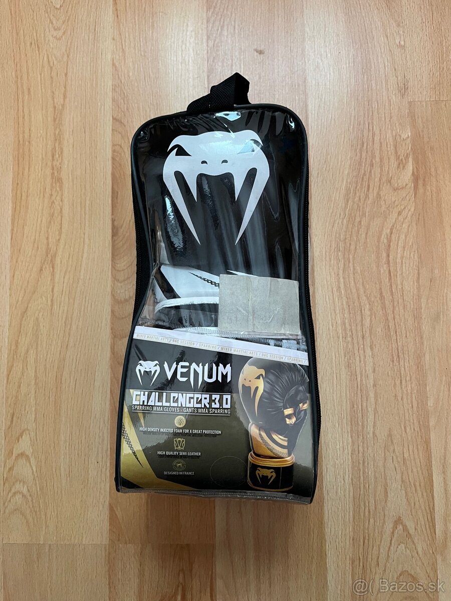 MMA rukavice VENUM Challenger sparing - black