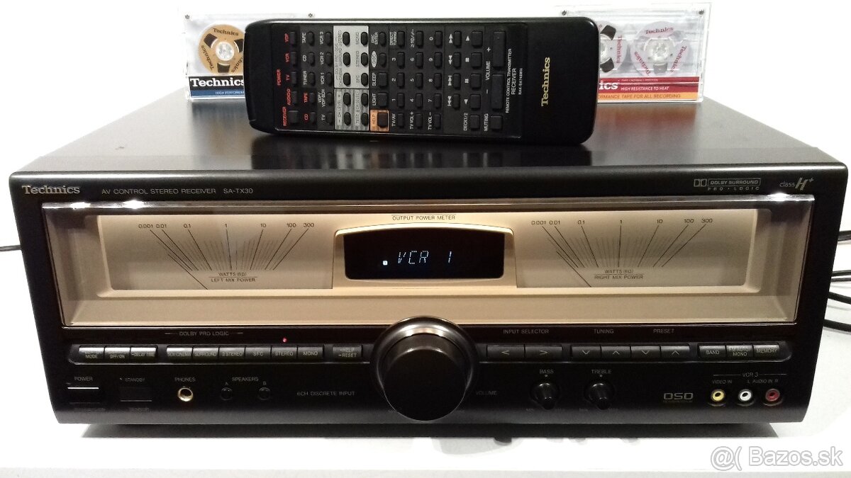 280W zosilnovac+tuner= Receiver TECHNICS SA-TX30 JAPAN, AR09