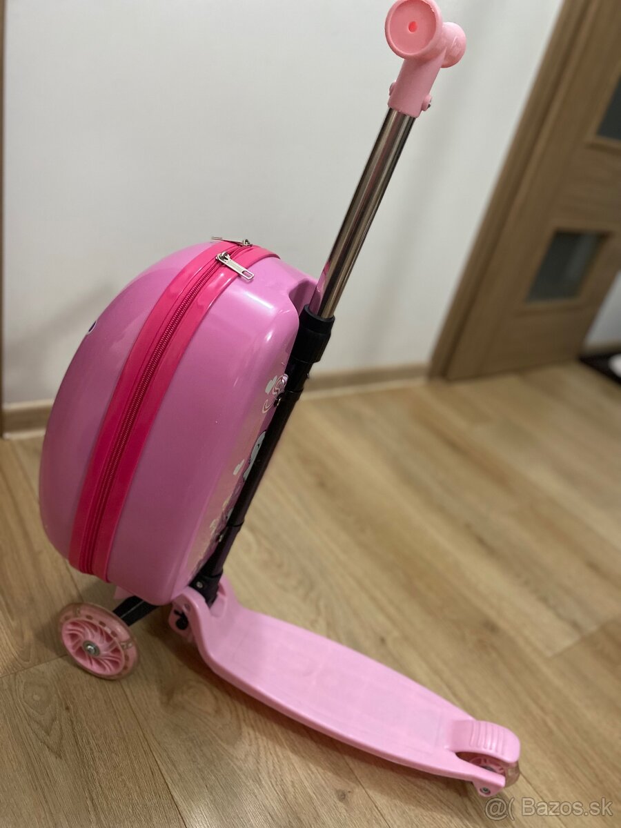 Detská cestovná kolobežka 2v1