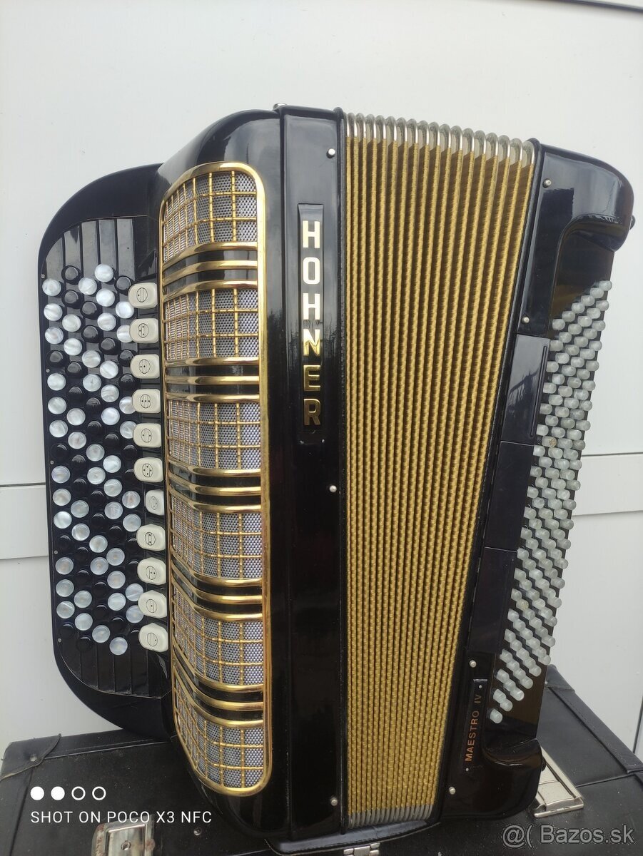 Hohner Maestro IV 120 basový