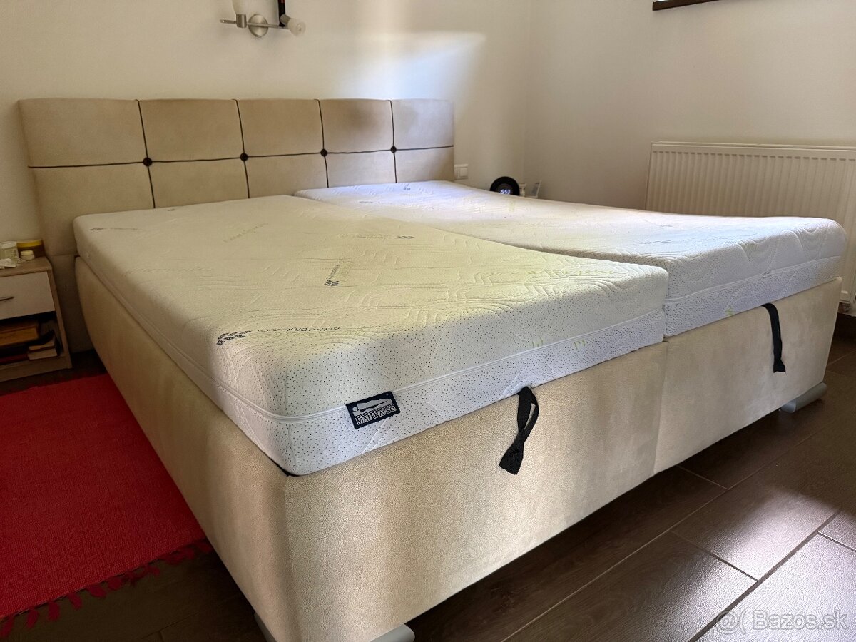Manželská postel 180c200č