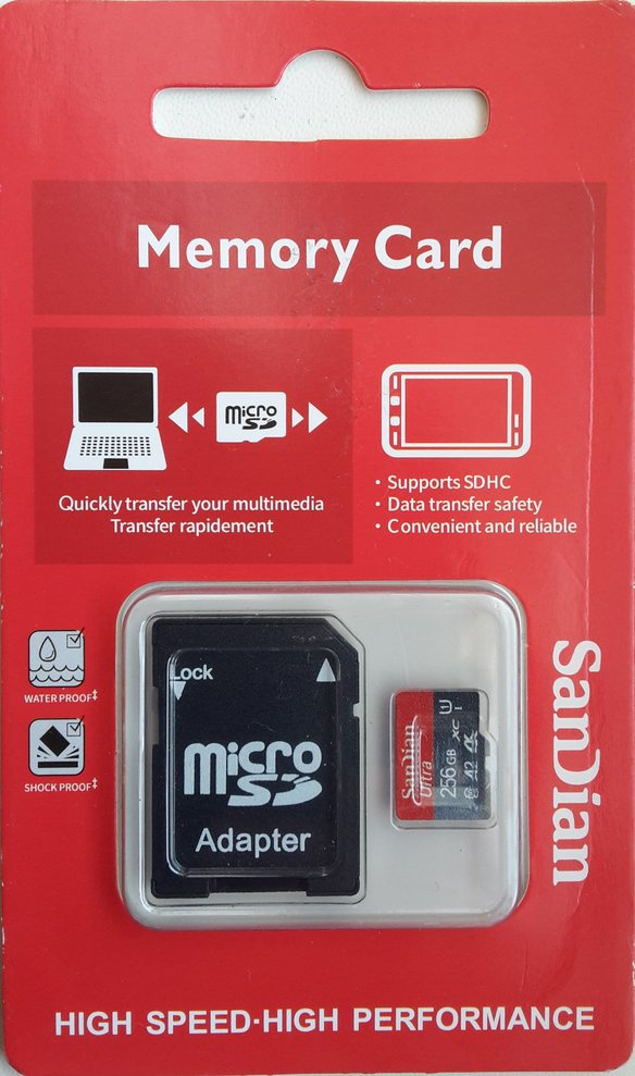 Predám micro  SD 256 GB kartu