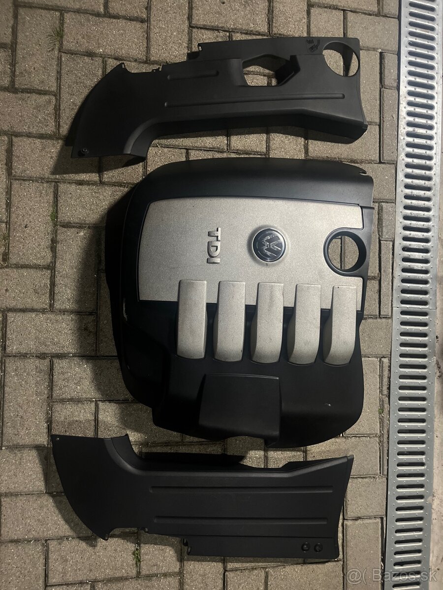 Kryty motora VW Touareg 2.5 TDi BAC 128kw