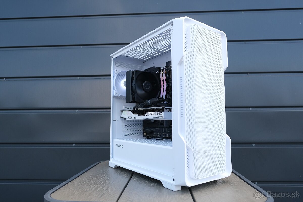 Herný PC, Ryzen 7 7800x3d, RTX 4070, 32GB RAM, SSD, 24m