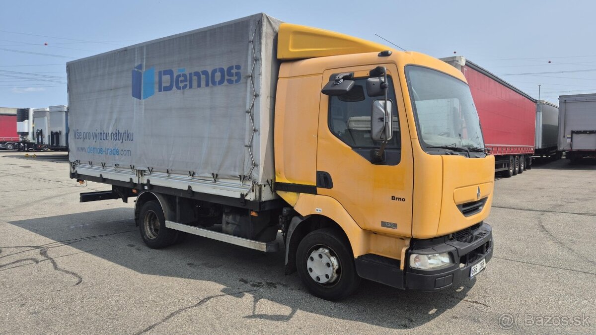 Prodám RENAULT MIDLUM 150.09/B EURO 3 - valník s plachtou