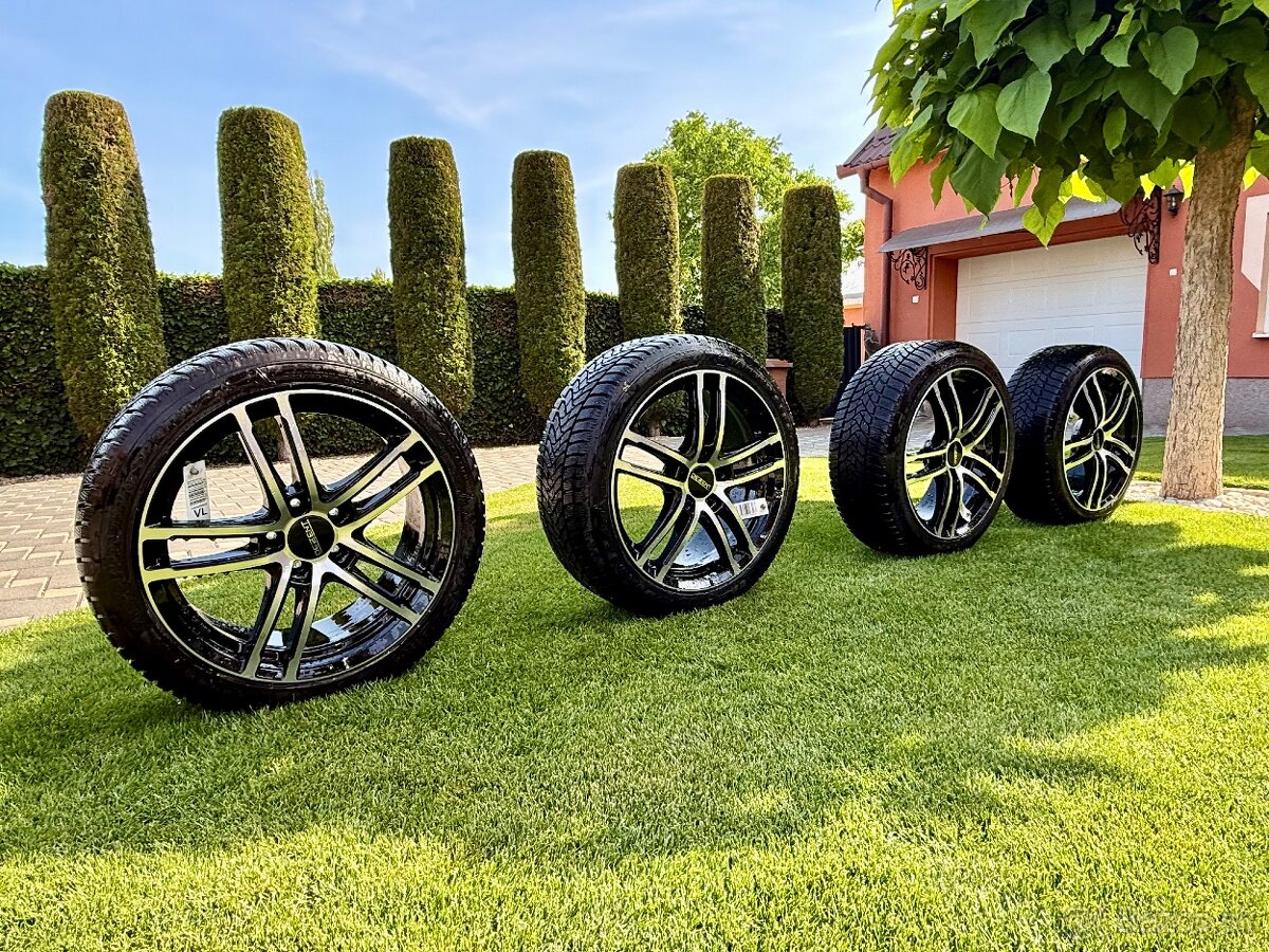 Komplet sadu alu na Škoda,Vw,Seat,Audi - 5x112 225/45 R18.