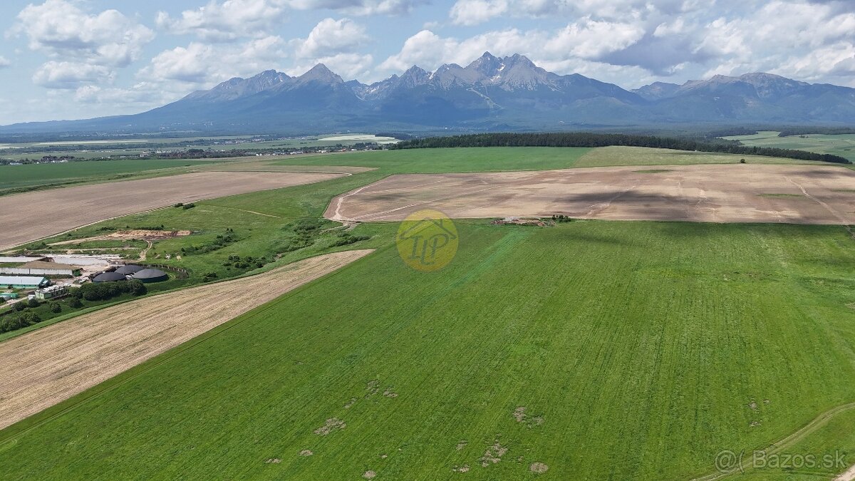 Pozemok 5 955 m2, 6 783 m2, 6 215 m2, 11 824 m2 – Huncovce