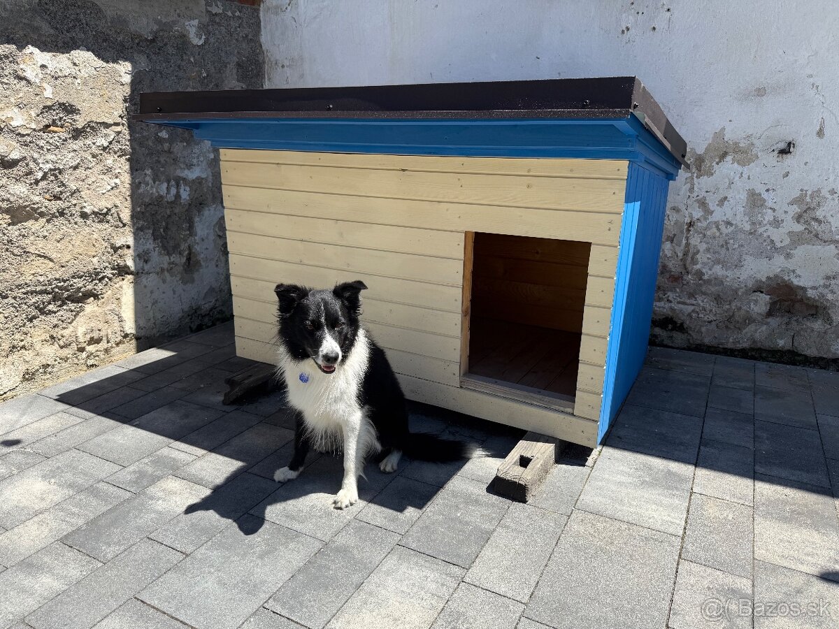 Ručne vyrobená izolovaná búda pre psa – TOP stav