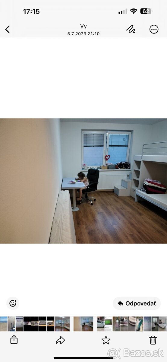 Detska izba poschodova