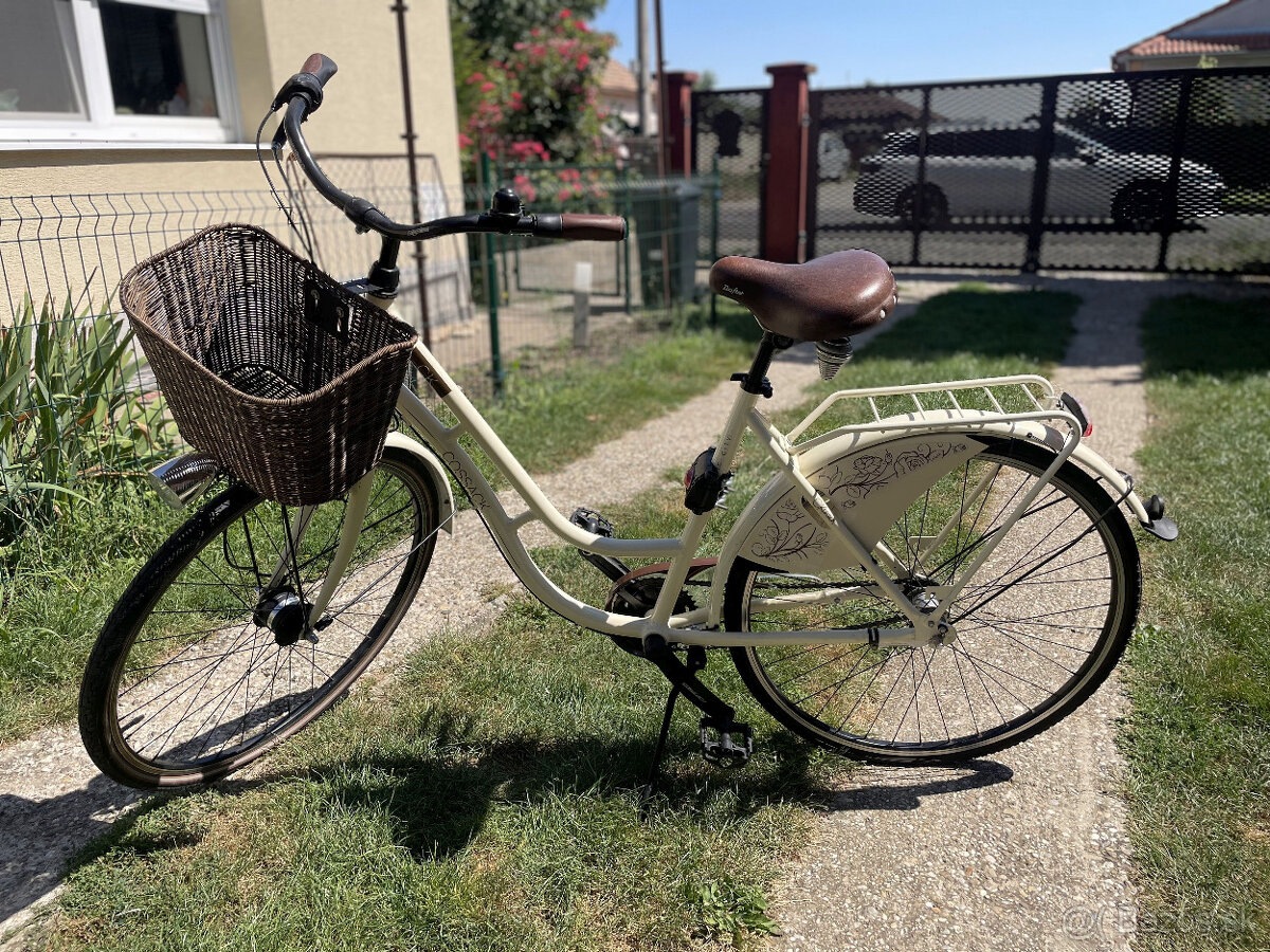 Mestsky damsky bicykel - Cossack Classic City 28" cappuccin