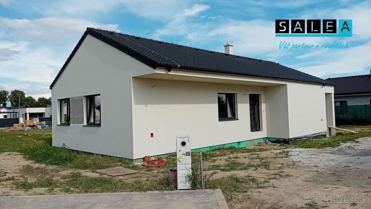 Výborná lokalita 4 izbový bungalov 494 m2, tepelné čerpadlo