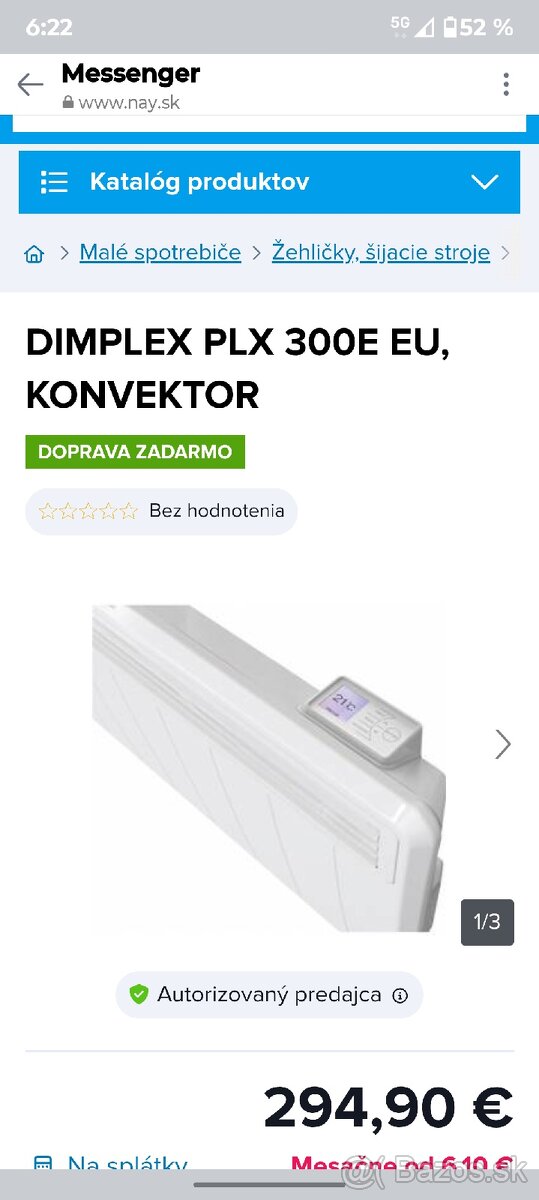 Konvektor dimplex