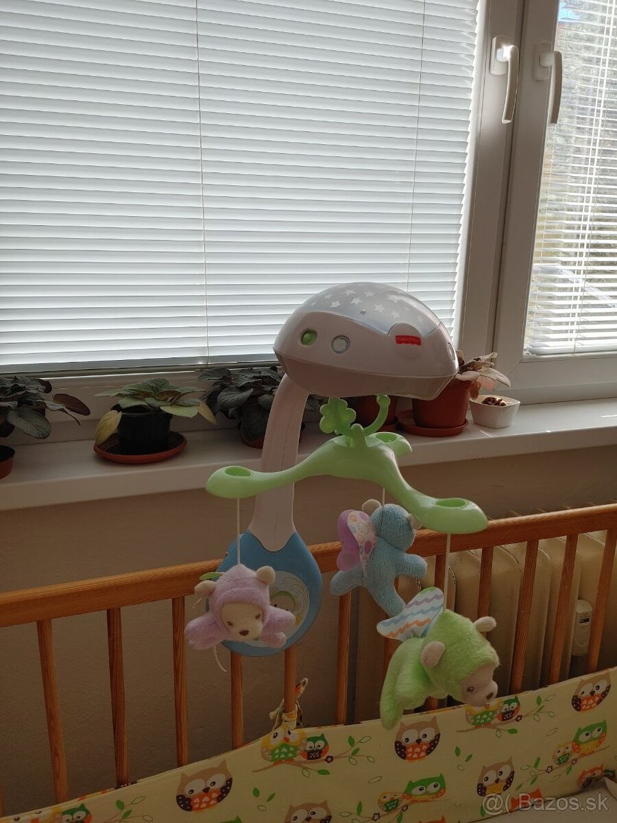 Kolotoč nad postieľku Fisher-Price