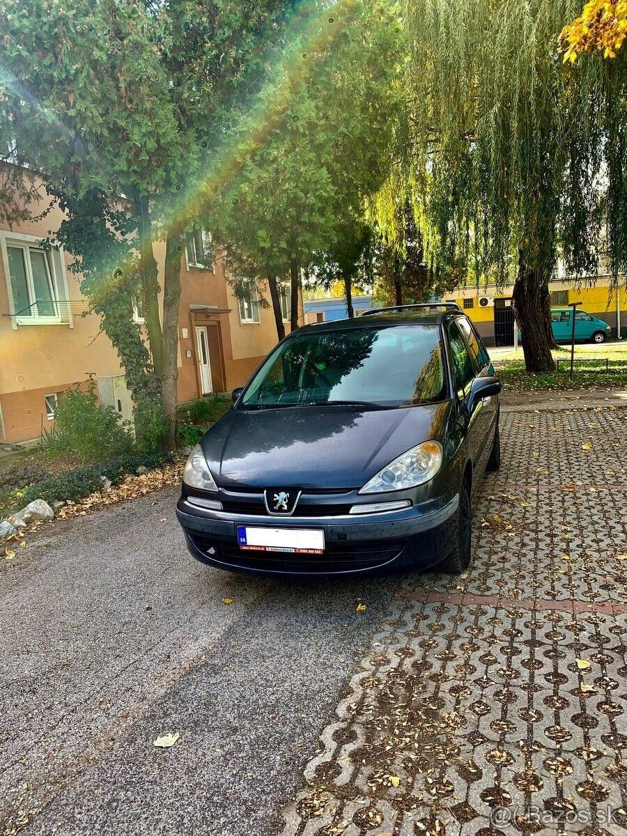Predám Peugeot 807 2.0 HDI 100kw 6st.manuál