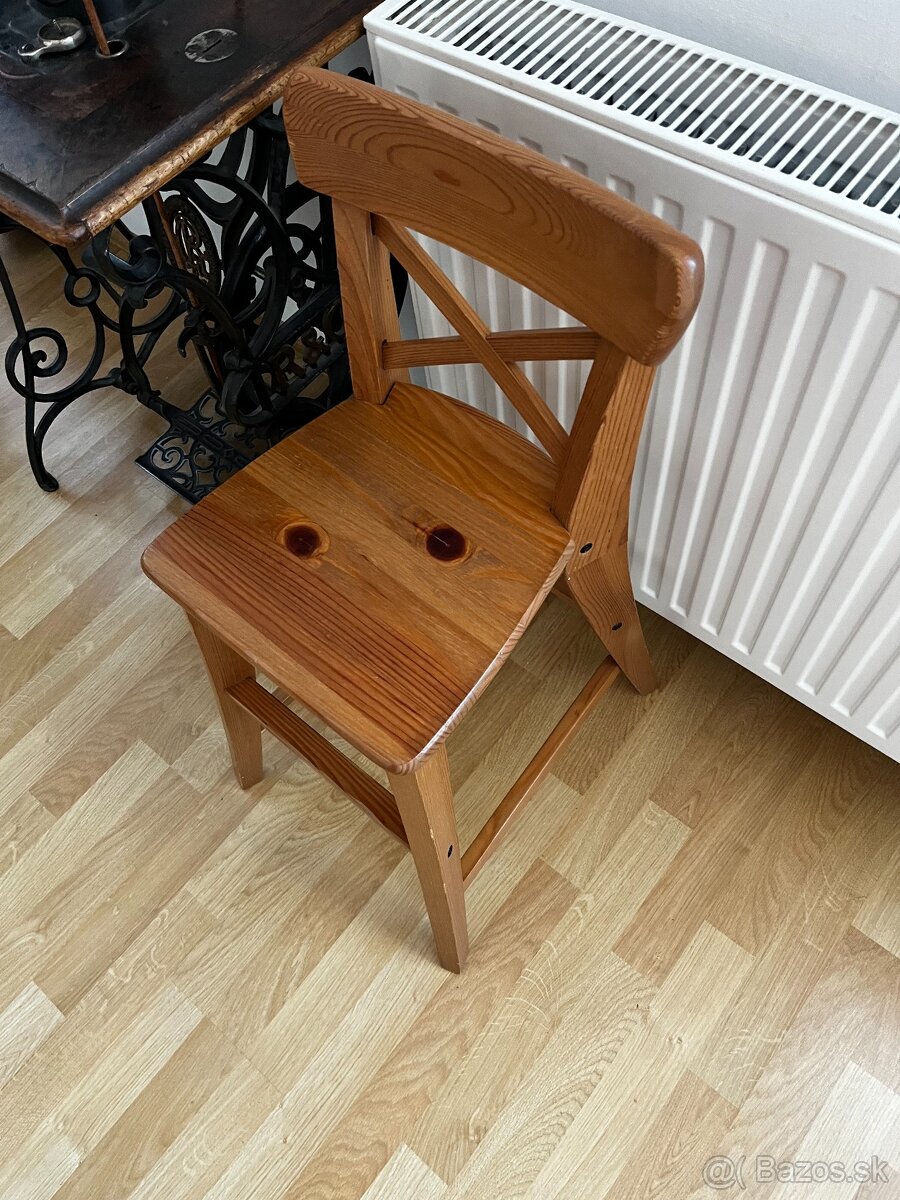 Predám detské stoličky IKEA INGOLF