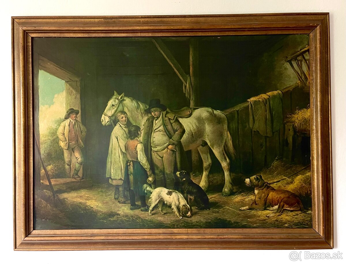 George Morland - olej na platne - Albert & Victoria museum