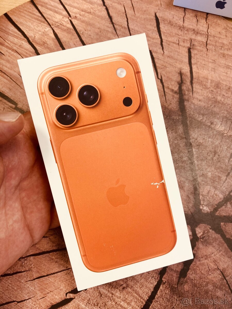 iPhone 17 pro 256 Orange zabalený záruka VeStech