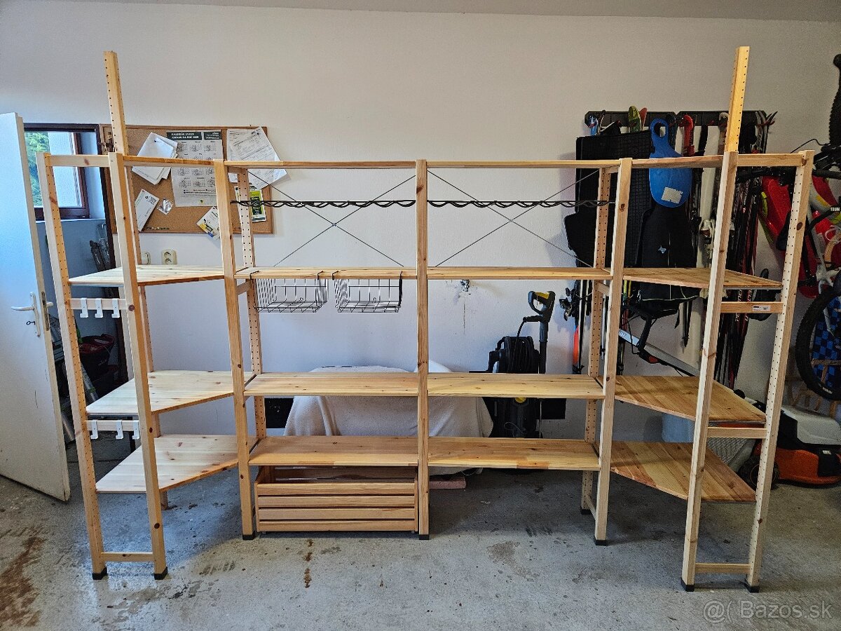 Ikea Ivar - úplne nová policová zostava
