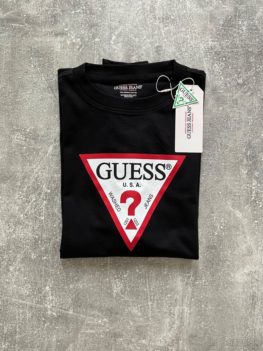 Dámske oversize tričko Guess NOVÉ