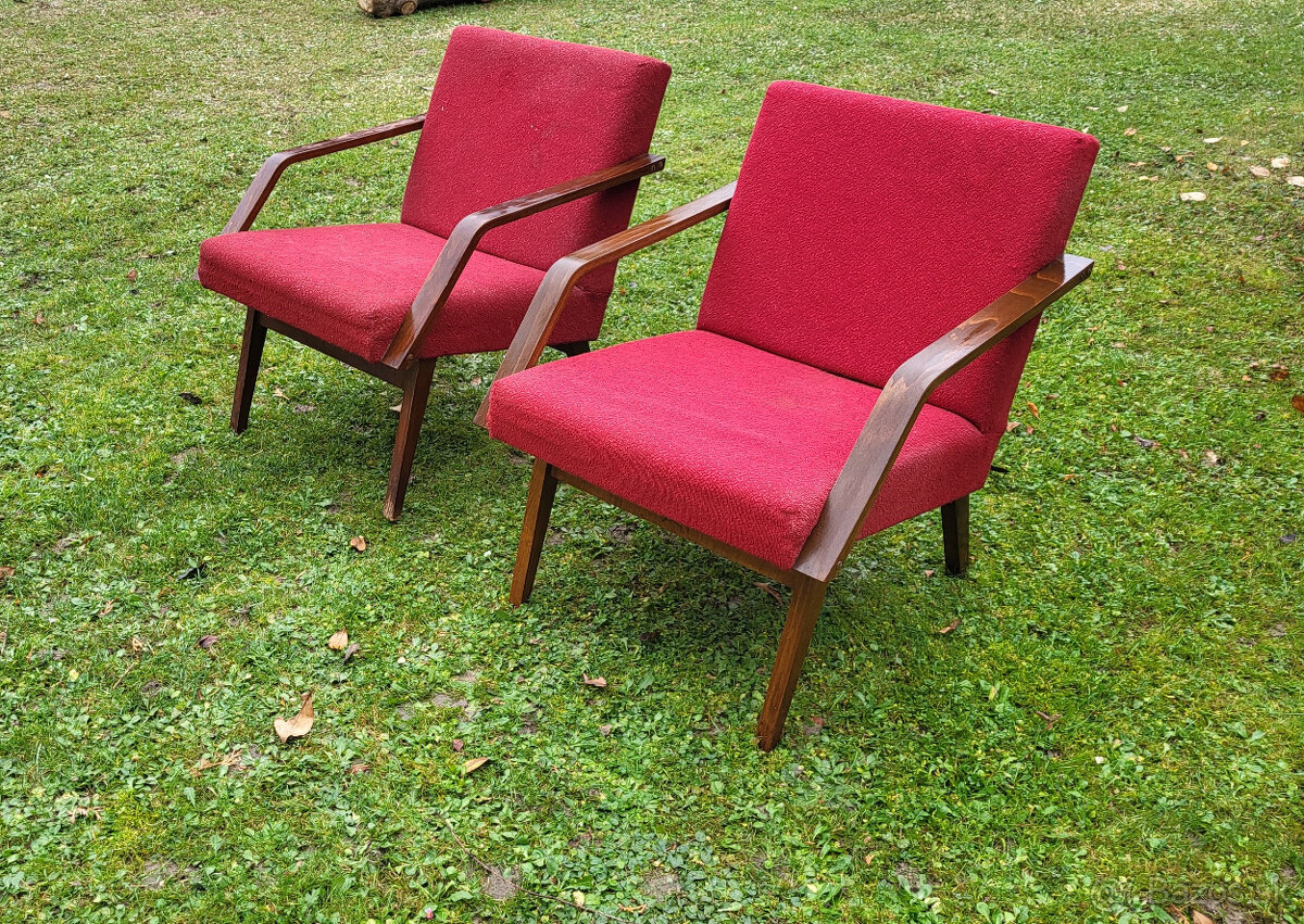 Predám retro (vintage) kreslá.