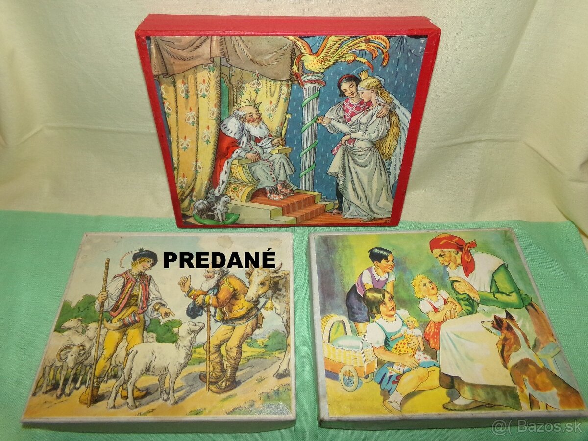 Retro KOCKY M. F. KVĚCHOVÁ - KRÁSNY STAV