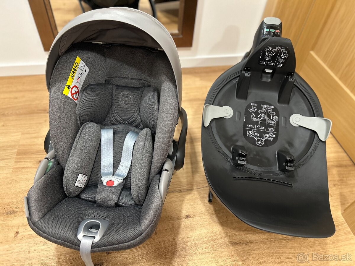 CYBEX Autosedačka Cloud T i-Size (0-13 kg) Plus Mirage Grey