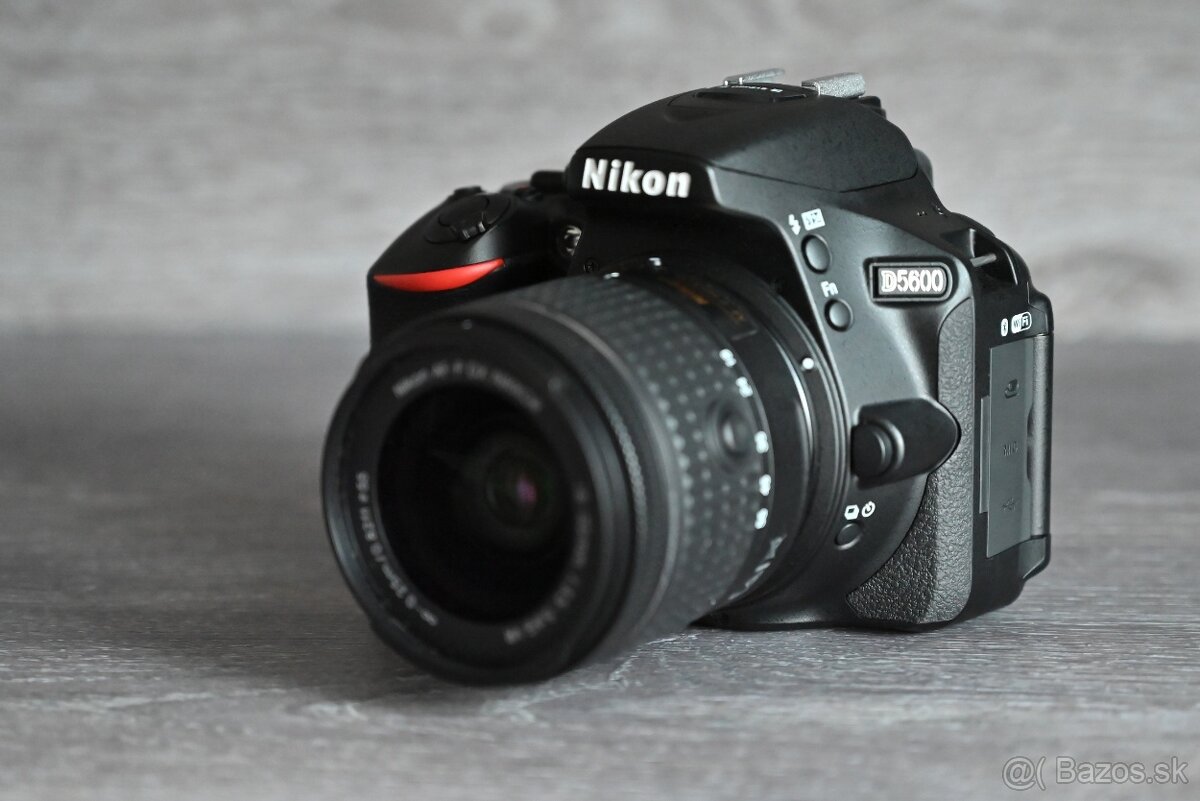Nikon D5600 s objektívmi