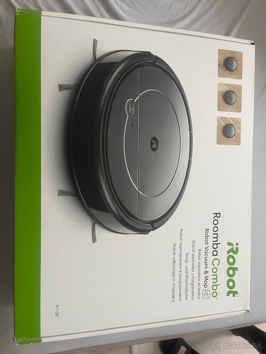 Robotický vysávač ROOMBA COMBO