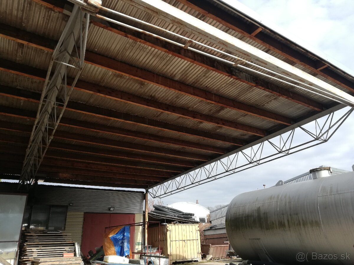 Strešné vazníky - oceľové- 12m